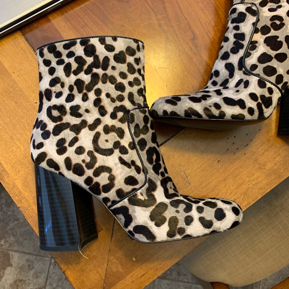 Leopard Print Booties!